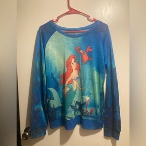 Disney Little Mermaid sheer top